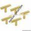 small gold handles