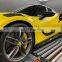 Runde FRP And Carbon Fiber Material  For Ferrari 488 GTB  Mansoy Style Body Kit Front Rear Bumper Spoiler Side Skirt Fender Hood