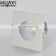 HUAYI High Quality Aluminum White Color 9watt Indoor Drawing Room Show Room Recessed Led Spot Light