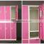 colorful 6 door swimming pool steel locker cabinet