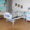 Hospital Equipment Aluminum Alloy Guardrail Adjustable Manual Patient Economic 2 Cranks Medical Hospital Bed Med Beds