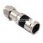 RF coaxial F compression waterproof  connector for RG58/RG59/RG6 /RG11 75ohm