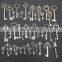 Vintage Metal Mixed key Charms Pendants For Jewelry Making Diy Handmade Jewelry