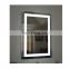 Hotel Silver 5mm Wall Mounted Oval Bathroom Smart Decorative Mirror
