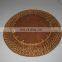 Luxury Rattan Charger With Mother Of Pearl Gifts Rattan wall decoration Table mat Cheapest Wholesale In Bulk Handwoven