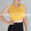S-5XL Plus Size Gym High Support Yoga Tops Custom Logo Open Backless Crop Sports Bras