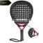 High Quality 3K 12K 18K Carbon Custom Pad Carbon Sports Paddle Padel  Rackets
