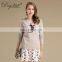 Fashion Skier Jumper Knitting Production Intarsia Women 100% Cashmere Sweater