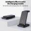 3 in 1 Foldable Wireless Charger Certified Wireless Charging Phone Holder for iPhone 15-12 Pro Max Apple Watch AirPods Pro/3
