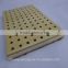 Perforated acoustical wooden wall panels for interior decoration
