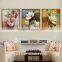 modern hand home decoration wall artwork canvas flower oil painting