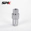 KZE Series British Standard (BSP) Open-Close Type Hydraulic Carbon Steel Quick Couplings, High-Pressure Hydraulic Tube Quick Disconnect Couplings