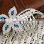 Cheap and high quality korea style plated flower bridal hair comb accessory