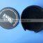 round leather coster leather base packed blank cup coaster