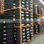 Adjustable storage folding metal car warehouse tire rack