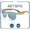 Hot sell personalized plastic bamboo sunglasses with revo lenses