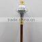 Drum Major Stick Made Of Fine Quality Malacca Cane With Gold Plated Eagle Design Chrome Chain