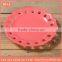 fashion hollow round shallow plate wedding ,ceramic restaurant dinner plate for wedding use plate or dish