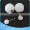 New fashion women earring factory wholesale double faced black pearl earring