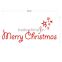 [Alforever]2015 Merry Christmas vinyl letter decals