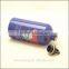 Good price best quality aluminum blue water bottle with a fish logo