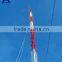 Galvanized guyed wifi telecommunication towers