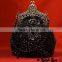 LS-011Wholesale Fashion Pearl Beaded Elegant Cosmetic Bag