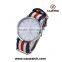 2016 special style popular nylon band alloy case unisex watch