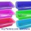 Popular nice design rectangle silicone baking mould