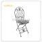 wholesale metal and wood folding living room chair for home deco