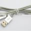 Nylon braided USB 3.1 type C to USB 2.0 Male Data cable 2016