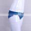 Customized Comfortable Unique Design Young Lady Blue Womens Panties For Men