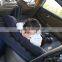 Car Air Mattress Travel Bed Flocking Inflatable Car Bed For Camping in Black