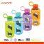 Everich 500ml tritan bottle with handle lid and silicone sleeve