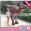 Animatronic performance life size dinosaur costume T-rex