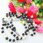 2016 New Product Tribal Woven Multicolored Beaded Black Bib Statement Necklace Headset
