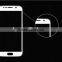 glass film, Tempered Glass Full Cover Color Silk Printing Screen Film, for Samsung galaxy S6 glass screen protector
