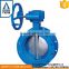 2015 TKFM stainless steel sanitary 4 inch butterfly valve with CE ISO approved