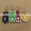 Promotion Custom Cheap Plastic LED Key chain