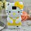 Cute Design 3D Hello Kitty Silicone Case For Samsung I9220