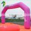 Rose Red Color Outdoor Inflatable Advertising Arch , Cheap Inflatable Arch For Sale