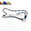 Mobile Cell Phone Strap Lariat Black With Chain Plated (150mm Length) Fit For Toy Keychain Accessories