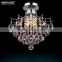 3-Light Crystal Chandelier Light Modern Crystal Ceiling Lights for Bedroom MD83025