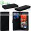Wholesale wallet good smart leather case for HTC 8X