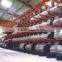 Industrial Warehouse Double Side Cantilever Racking for long objects