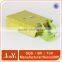 Laminated flat handles bottom custom glossy paper packaging bag with logo