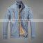 Top fashion men's stylish PU leather jacket cool design men outdoor coat