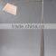 Marble base and stain nickel iron floor lamps/light for decorative