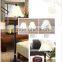 2015 Wooden and metal hotel light/table lamp decoration with UL