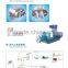 High efficiency NSR Aluminum / Three Lobe Root Air Blower For Different industrial